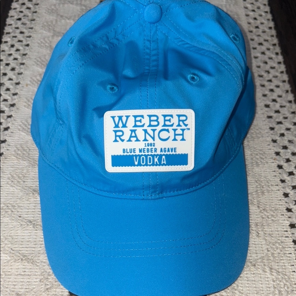 BOGO 🌸🌼 Weber Ranch Blue Weber Agave Turquoise Baseball Cap - NWOT